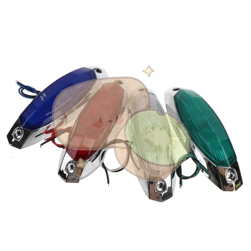 Waterproof LED Marine Lights 1Pc Multi Color Chrome Housing for Small Boat Yacht Sailboat Night Lighting