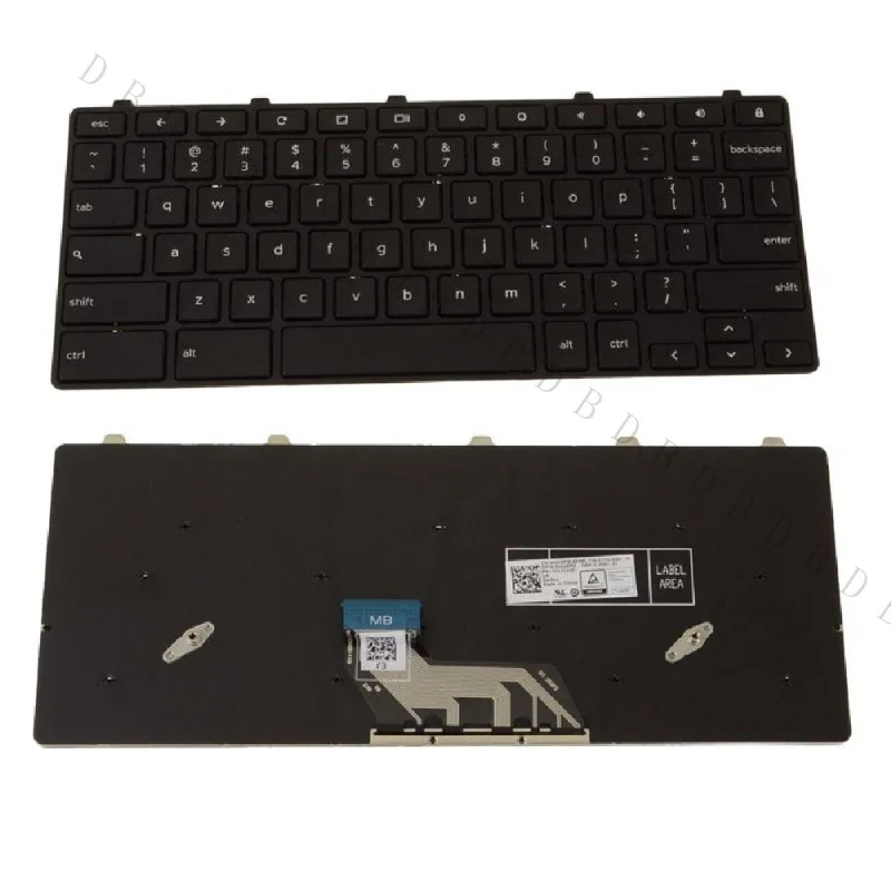 AA+New Laptop Keyboard 0HNXPM HNXPM For DELL Chromebook 11 3181 3189 2-in-1 Replacement Notebook Keyboard