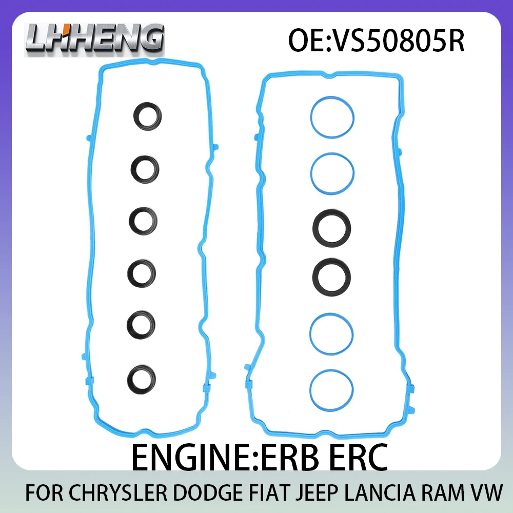 Conjunto de juntas de tampa da válvula do motor para Chrysler 200 300 Dodge Jeep GRAND CHEROKEE RAM LANCIA VW FIAT 3.2L 3.6L 10-18 VS50805R ERC