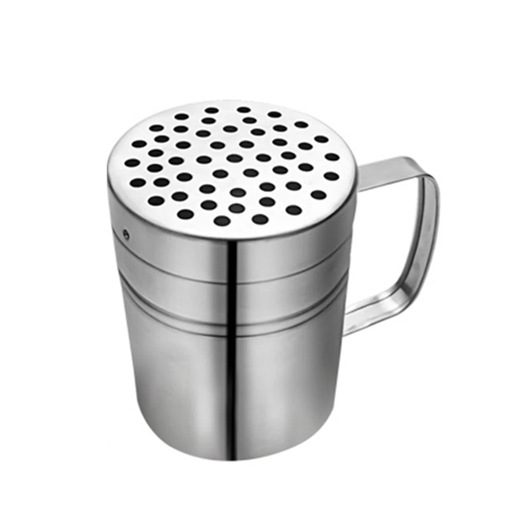 

Spice Jar Seasoning Can Kitchen Storage Stainless Steel Pepper Salt Sugar Herb Container Wide Opening Easy Refill Ideal