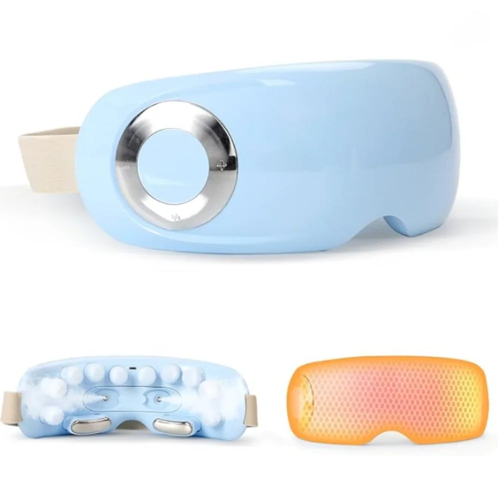 

Mist Heat Eye Massager with Bluetooth Music Vibration Intelligent Migraine Massager Reduce Dry Eye Syndrome Improve Sleep