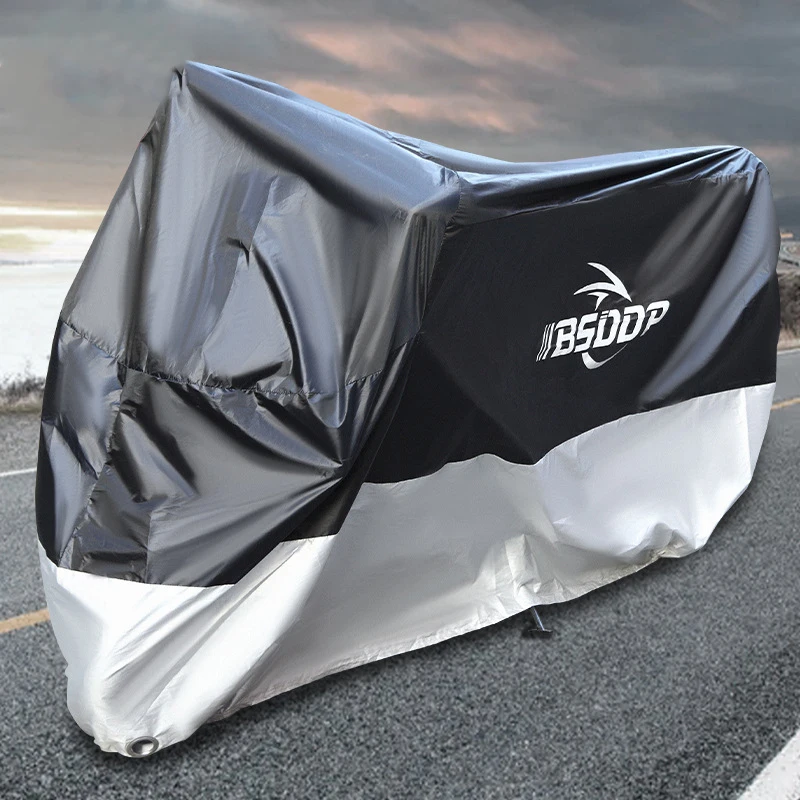 

New Four Seasons Waterproof Motorcycle Cover Dustproof And UV-Proof Outdoor Sunscreen Motorcycle Cover Funda Motofunda Para Moto