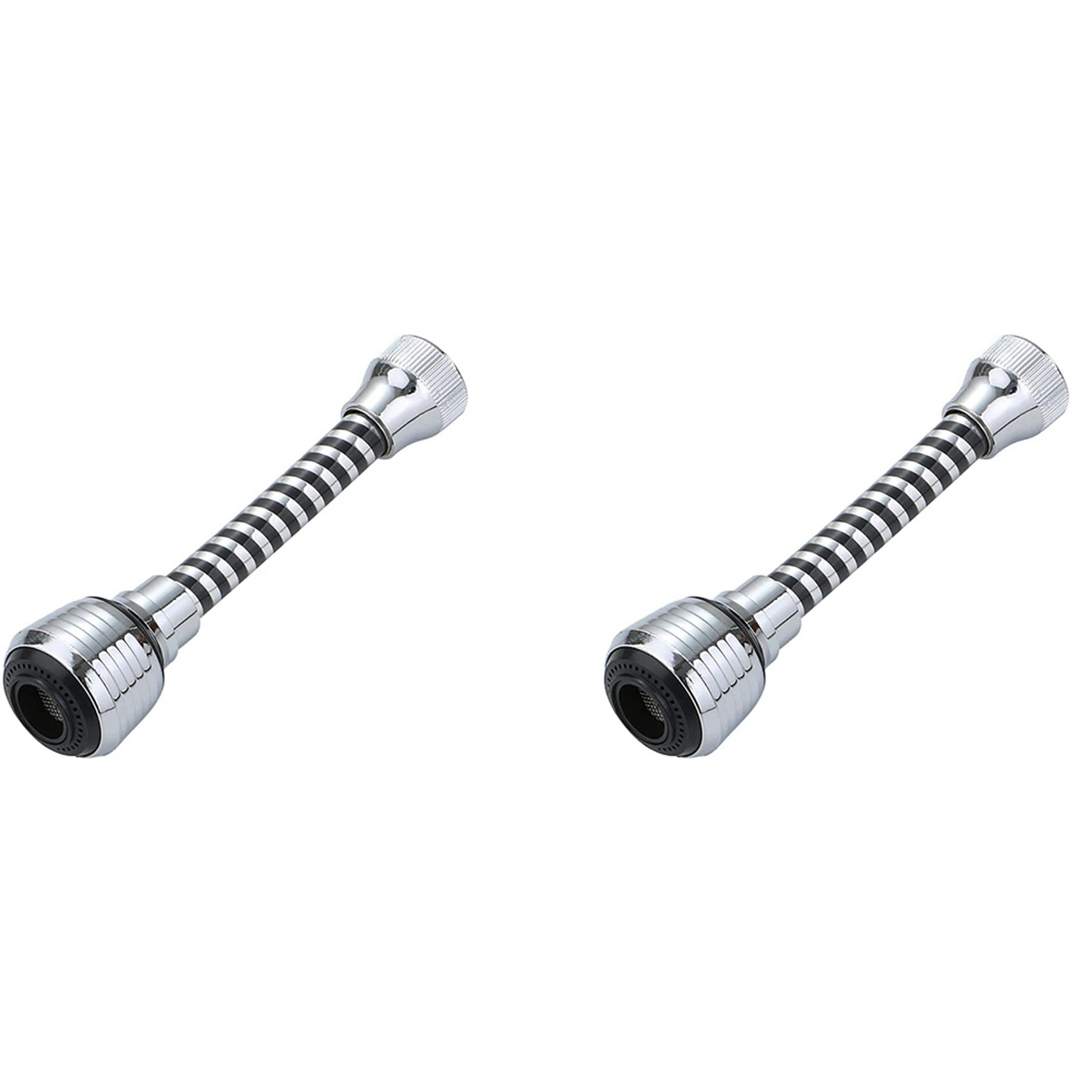 ABFY-2X Sink Faucet Sprayer Attachment,Rotatable Anti-Splash Faucet Nozzle Head With Hose - Kitchen Sink Faucet Extender