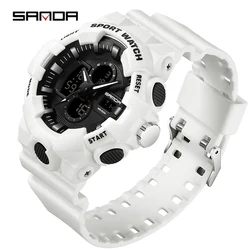 SANDA Brand G Style Men orologio digitale orologi sportivi militari moda orologio da polso elettronico impermeabile da uomo 2022 Relogios