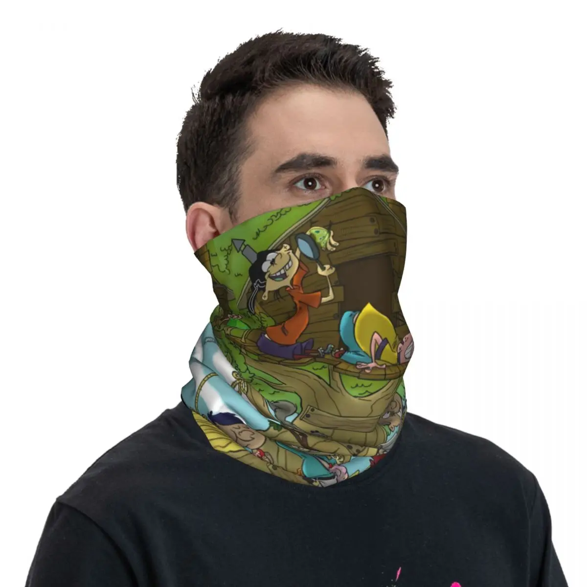 Climb A Tree Scarf Neckerchief Neck Face Mask Polyester