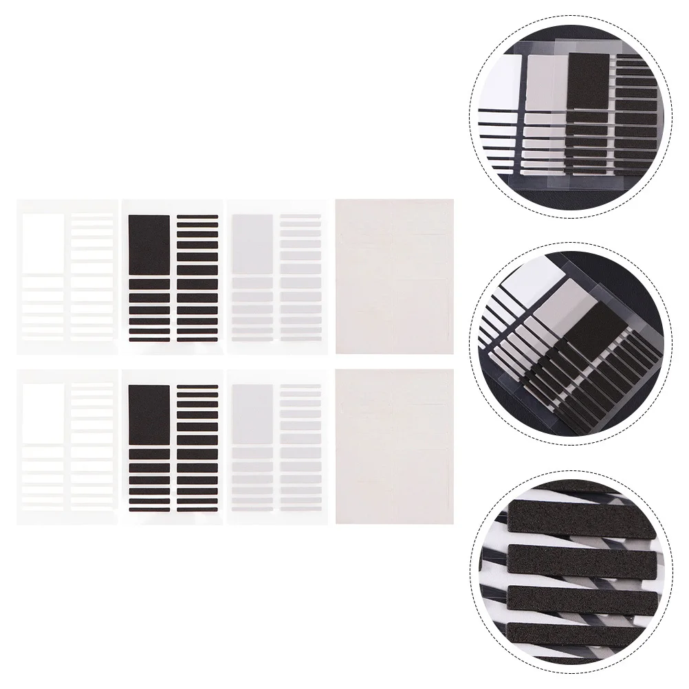 

8 комплектов, регулятор размера кольца Eva, мягкое гибкое кольцо, защитный зажим, сохраняет кольца, безопасный, нескользящий, зажим для ювелирных изделий, редуктор