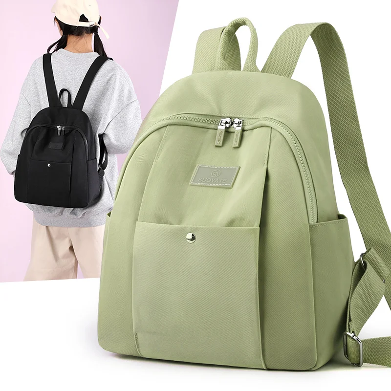 Women Backpack Girls Shoulder Bags Female Knapsack Ladies Travel Daypack Rucksack For Teenagers School Bag Nylon Handbags