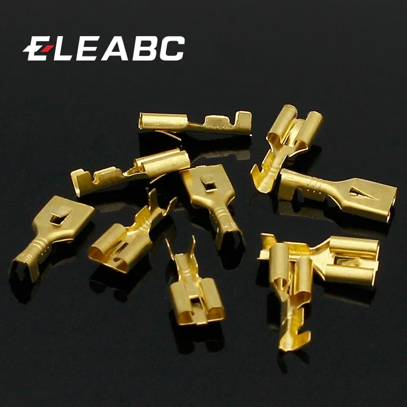 6.3mm 6.3 Crimp Terminal Female Spade Connector