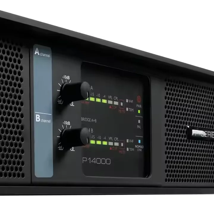Original Subwoofer Strong Power 2 Channel FTD Class FP14000Q Switching Power Amplifier FOR Roland Crown