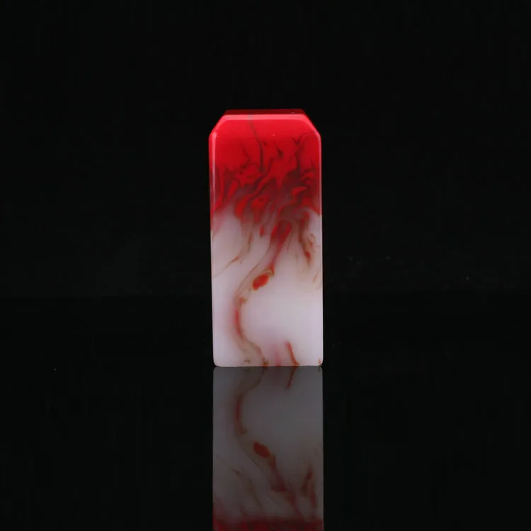 Xinjiang Gobi Bloodstone Seal Large Square Decoration Crafts Seal Carving Jewelry