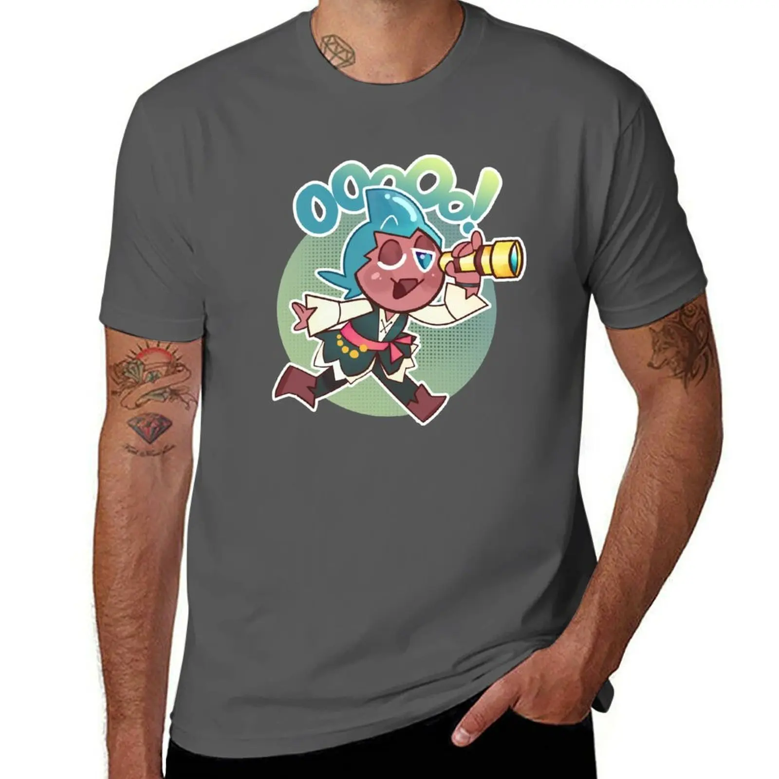 

Shark Cookie Sorbet T-Shirt Lightweight Running Sports T-Shirt