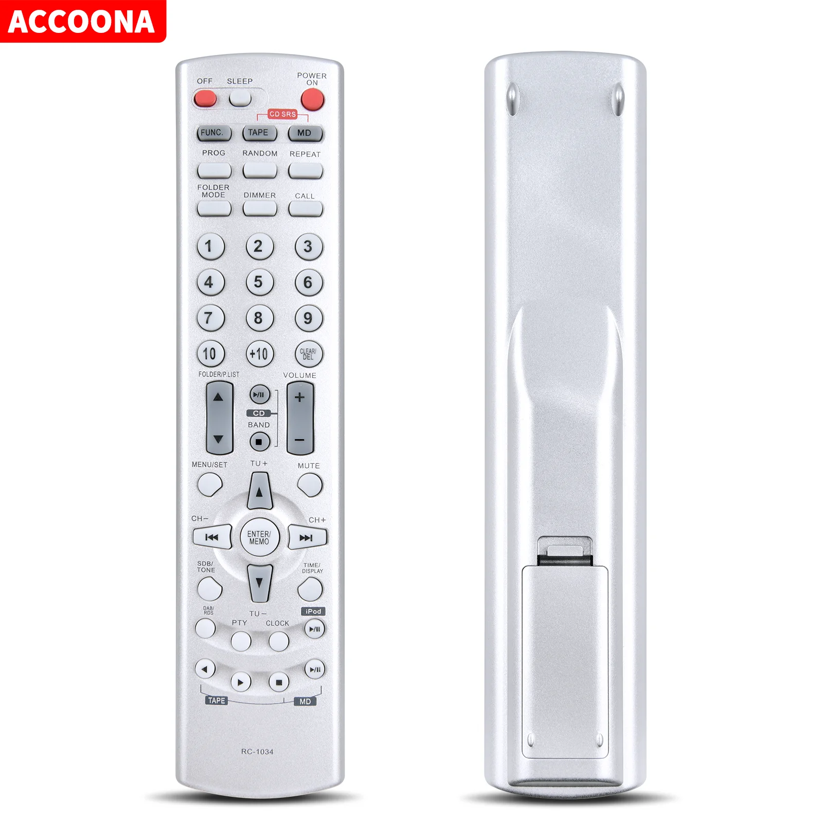 NEW RC-1034 RC1034 for Denon RCD-M33S RCD-M33 RCD-CX1 Dra F102DAB RCD-M35DAB UD-M30 DRR-M30 AV Receiver remote control