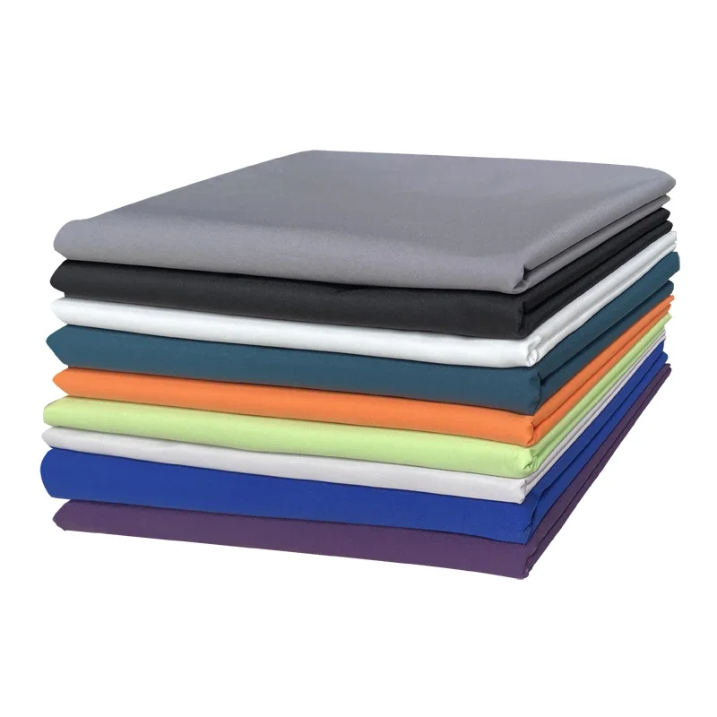 نسيج مقاوم للماء مقاوم للزيت للخياطة معطف أسود أصفر أرجواني سترة قماش قابل للتنفس بالمتر بالجملة #2