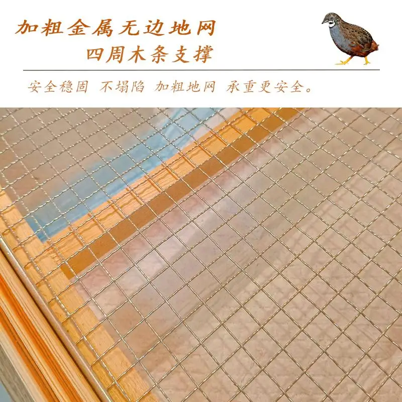 Premium Coturnix Quail Breeding Box - Drawer-type Insulation Incubator with Complete Scenery Set & Constant Temperature Control
