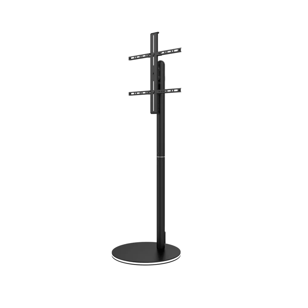 Modern Elegant Tv Stand Livingroom Studio Tv Floor Stand With Lamp on Base for LG