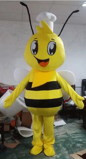 

Cosplay Costume Cute Bees Mascot Costume Cartoon Character Halloween Fancy Dress Christmas Party Bee Maskote Carnival Costumes