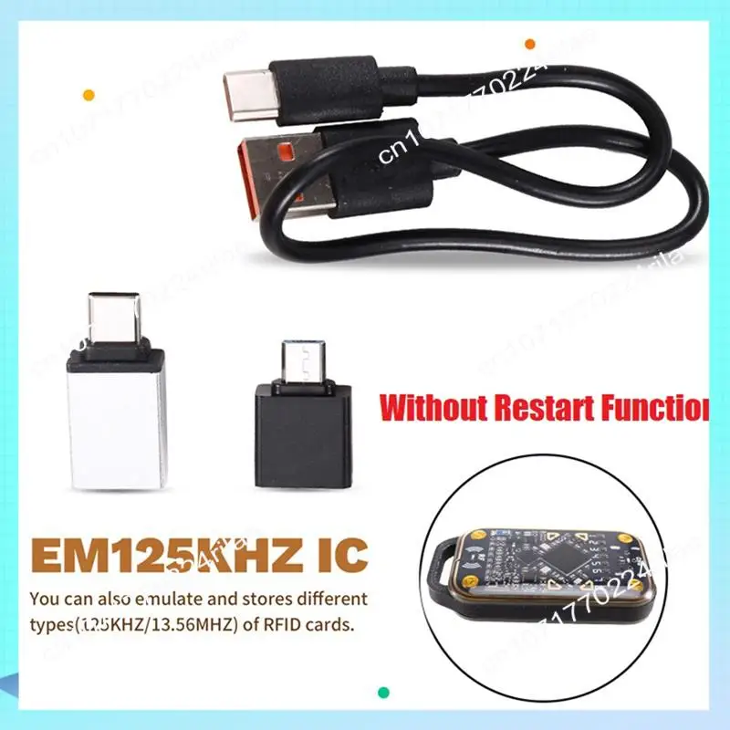 

A17Z Chameleon Ultra RFID Эмулятор смарт-карт Считыватель смарт-чипов NFC Дубликатор 125 кГц 13,56 МГц ID IC Card Decode +5XCUID Card