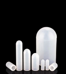 High temperature resistant silicone protective sleeve screw anti-collision pipe sleeve thread universal sleeve rubber dust cap