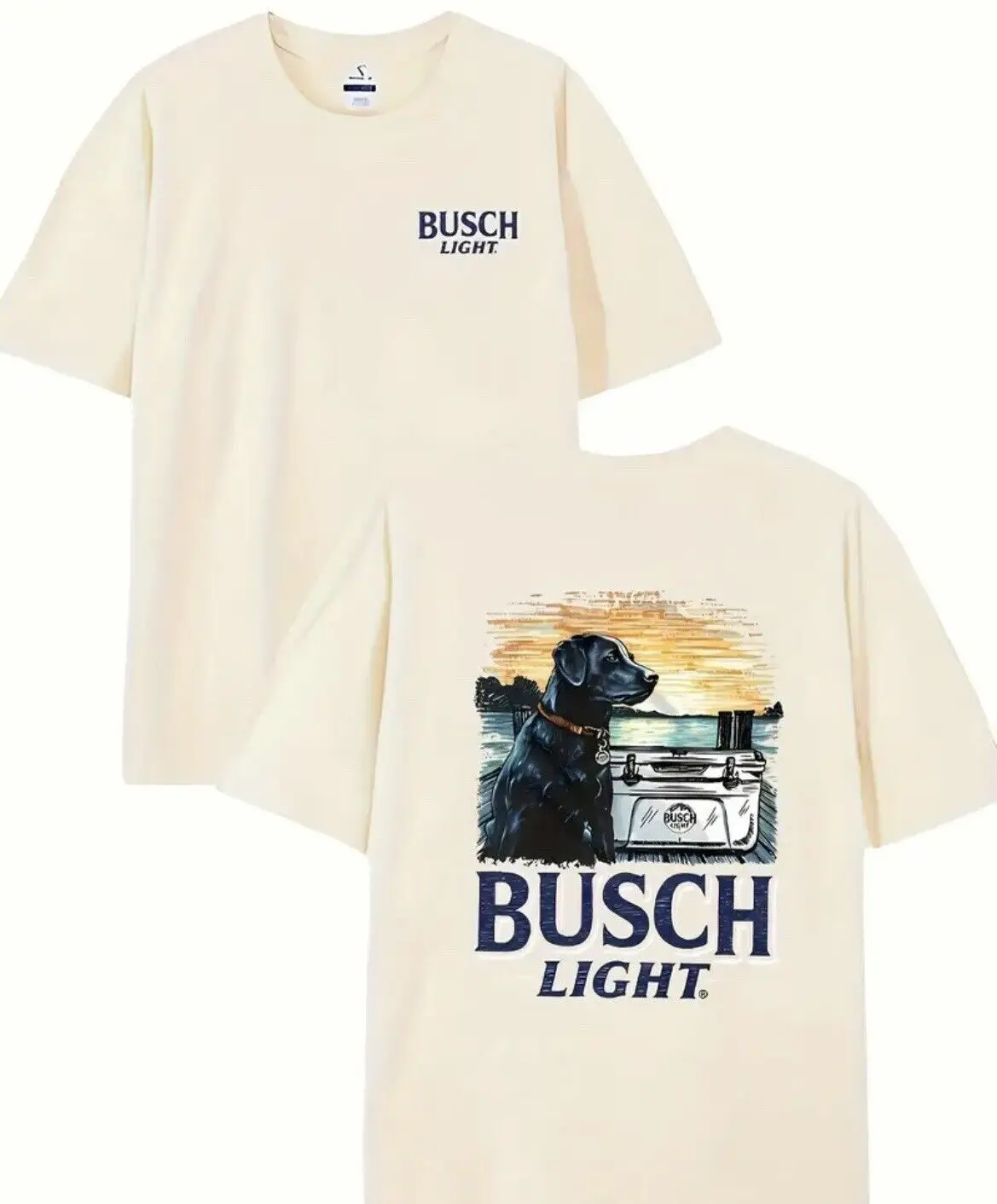 Men’s Busch Light Lab T-shirt Large