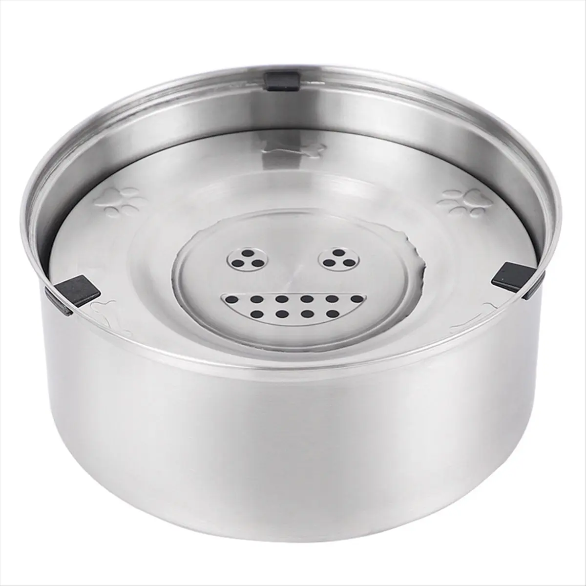 AB52 Pet Drinking Fountain, Anti-Spill and Splash Dog Drinking Fountain, Non-Slip Dog and Cat Pet Feeding Water Bowl