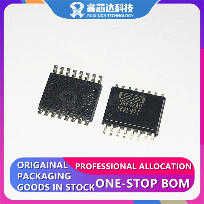 

UAF42AU SOIC-16 UAF42A UAF42 Universal, Continuous-Time Filter IC Universal, Continuous-Time Order 100kHz 16-SOIC UAF42AUG4