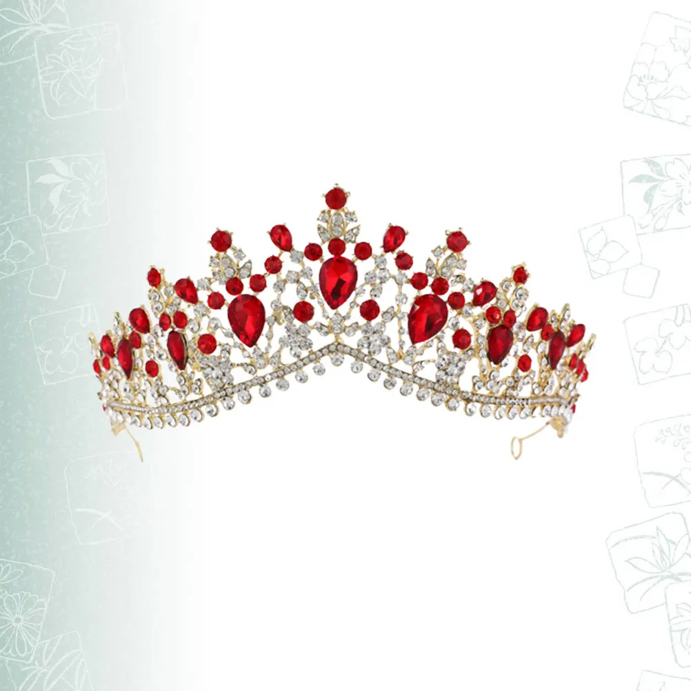 

Big Crown Fashion Headwear Wedding Headdress Bride Headgear for Photography Accessories