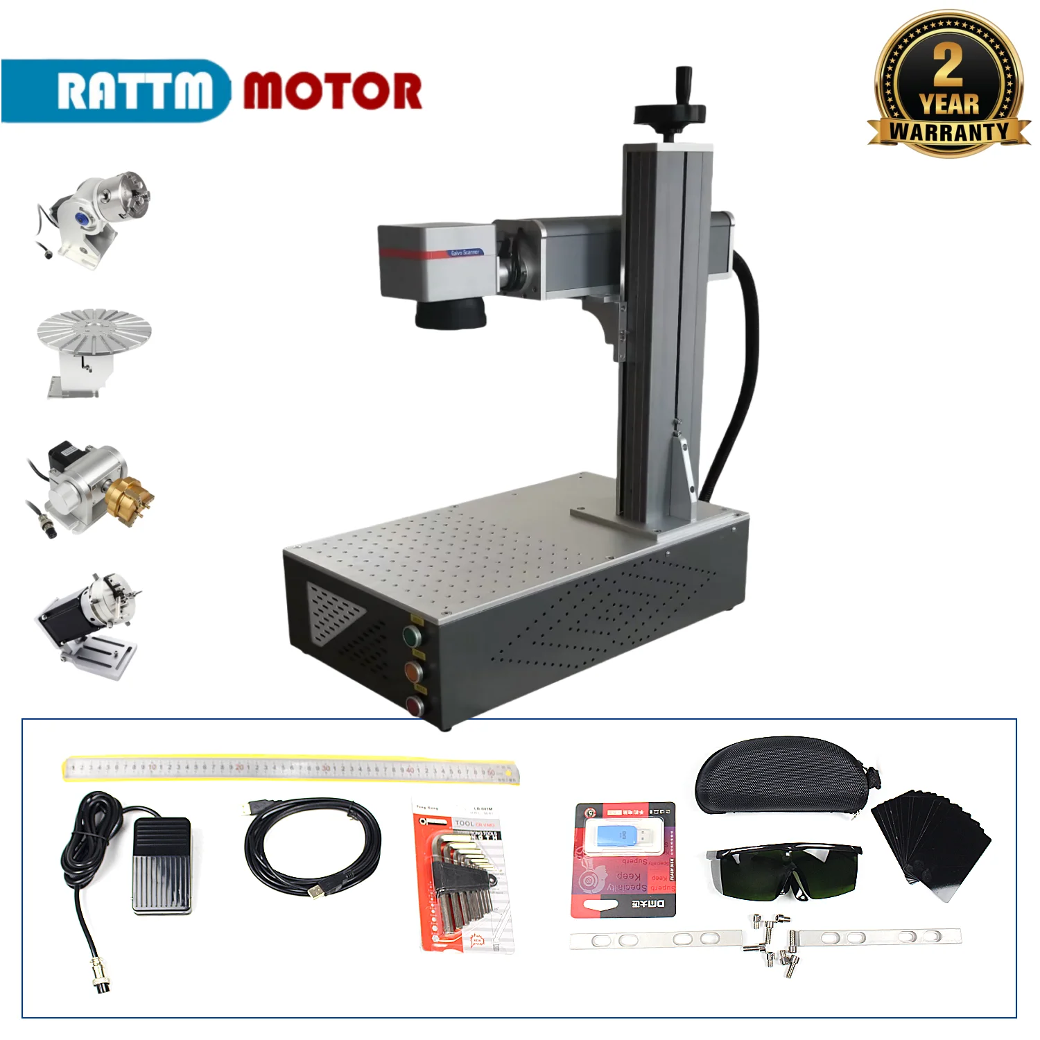 JPT Raycus 50w 30w 20w Fiber Laser Machine 60W M7 MOPA Colorful Metal Laser Marking Machine Support EZCAD 2