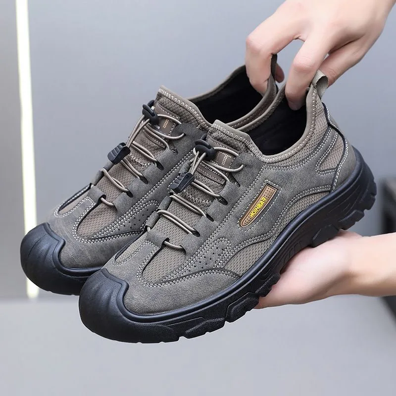 

Shoes Men Spring/Summer Mesh Comfortable, Breathable, Fashionable, Versatile, Lightweight, Anti-Slip, Casual Outdoor