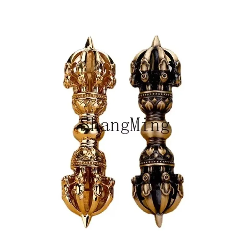 CL nine-strand vajra pestle handheld vajra bell ornament brass handmade boutique manufacturer wholesale ornament
