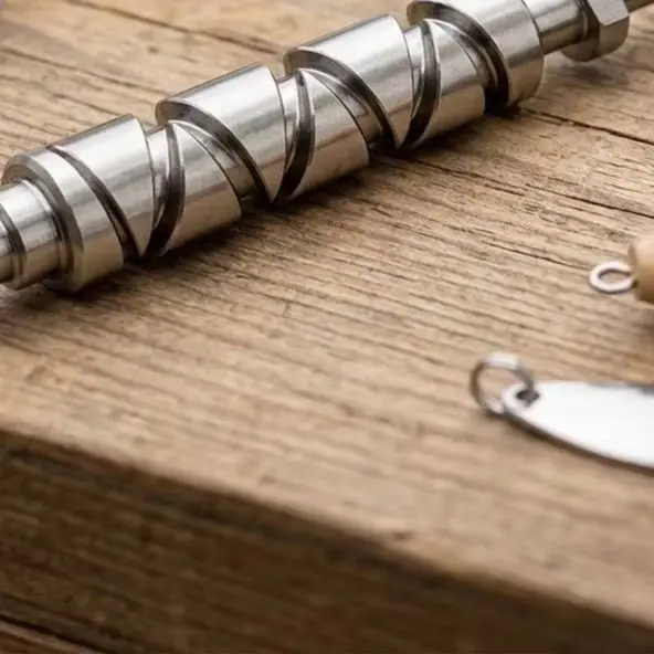 Worm Shaft For Stradic SW 4000 Reel Aluminum Alloy Modified Part 38.9mm Silver Fishing Tackle Accessory Repair Component