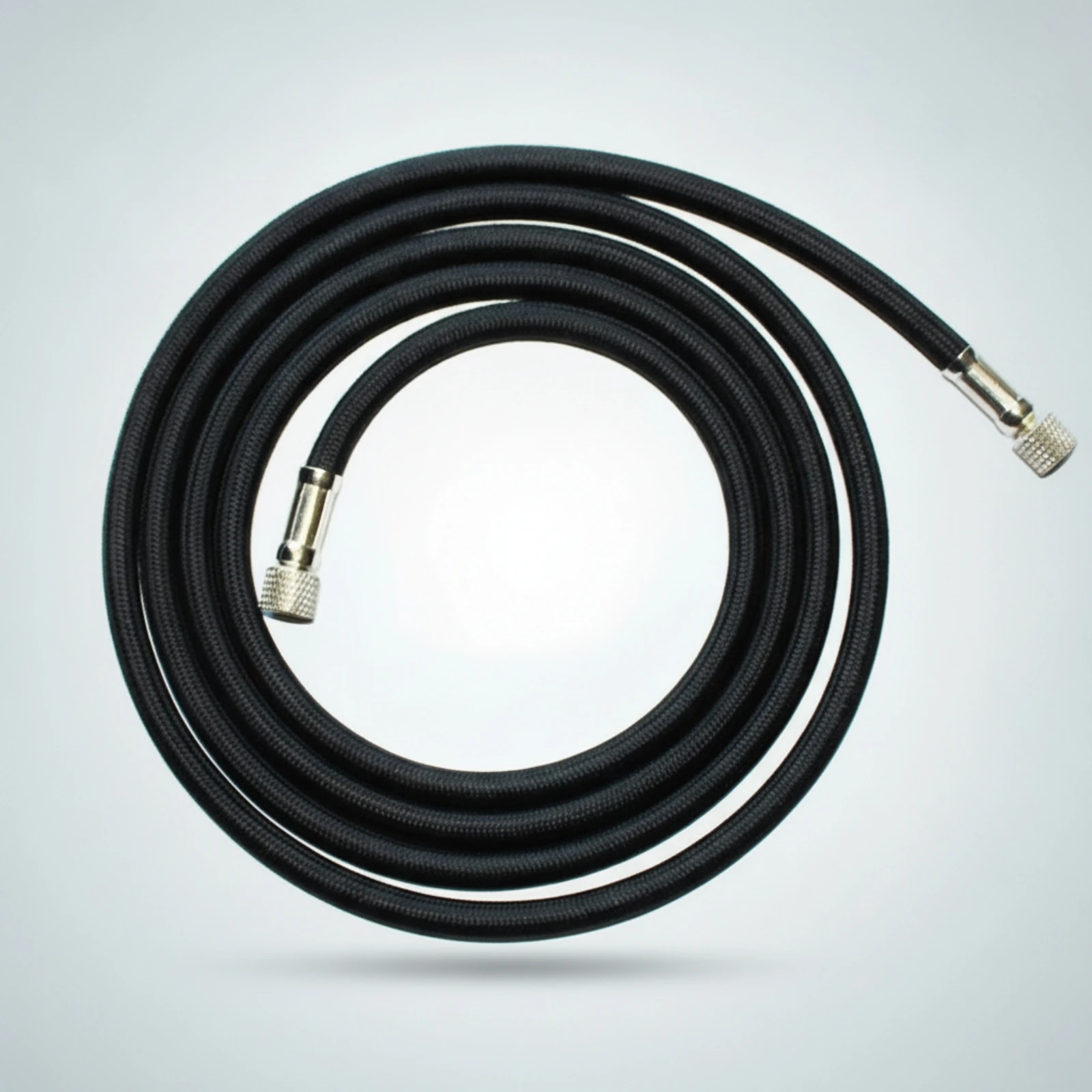 Braided Air Hose Kink-Resistant Braided Hose with Fittings Leak-Tested High-Temperature for Hobbyists, Airbrushing