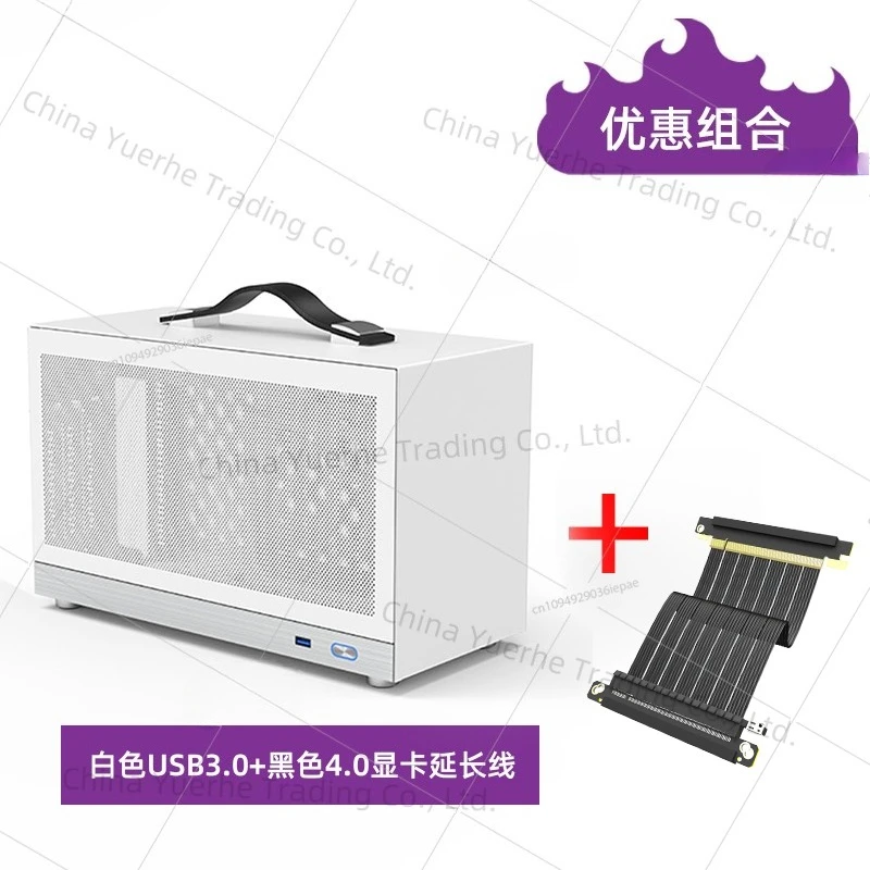 

Шасси S400V2, портативный портативный портативный ITX, основная коробка настольного компьютера TYPECmini, ультра мини