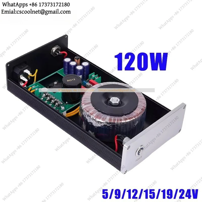 k06 Creadvent 120W DC Linear Stabilized Power Supply DC Output 5V 9V 12V 24V Default 12V Hard Disk Box NAS Circuit