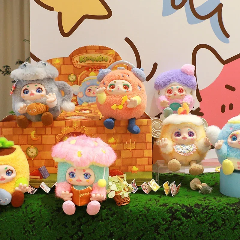 

New Genuine Stock Kimmon Warm Velvet Time Series Blind Box Toys Desktop Plush Decor Bag Pendant Mystery Box Cute Anime Figure