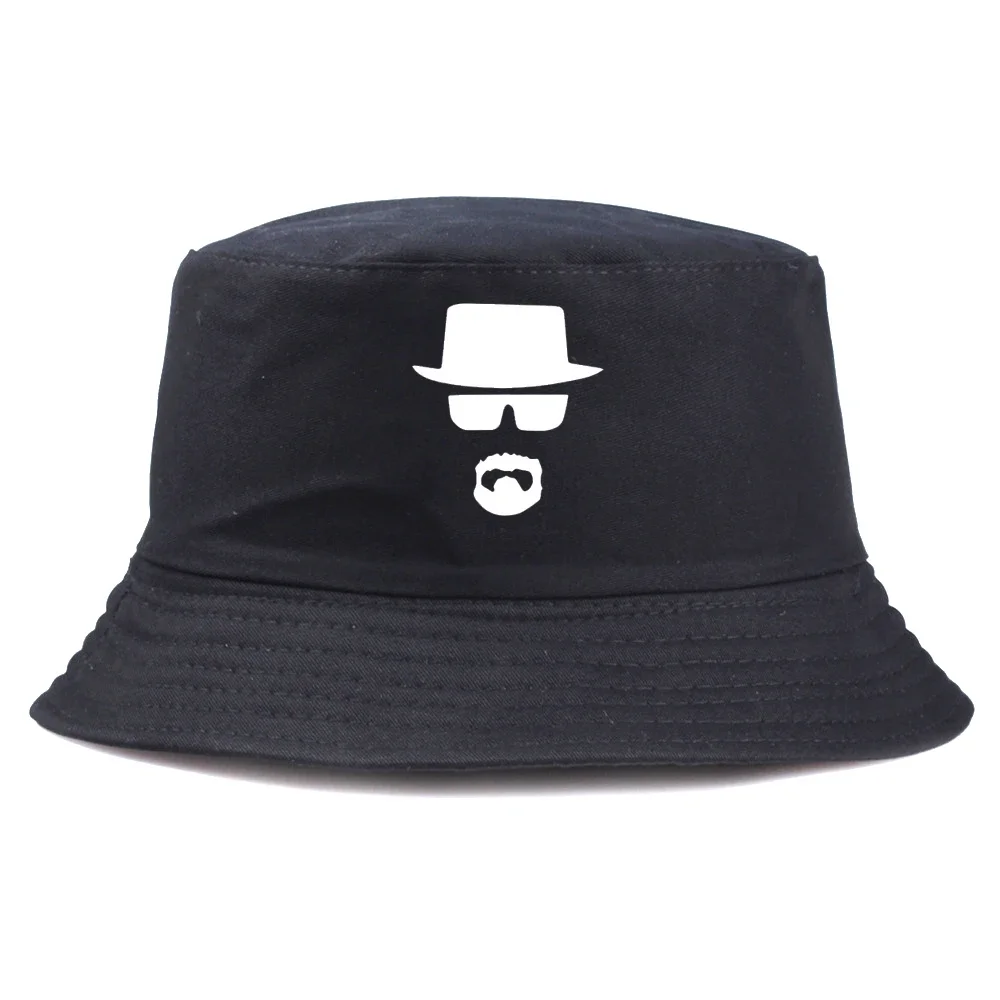 Heisenberg Fisherman Hats Harajuku Panama Cap Casual Lovely Streetwear Outdoor Daily Vintage Fashion Versatile Funny Bucket Hat