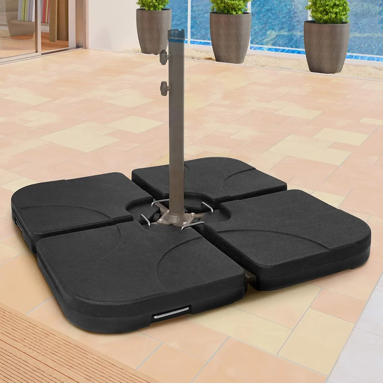 Modular Base for Outdoor Use, Umbrella Base, Patio