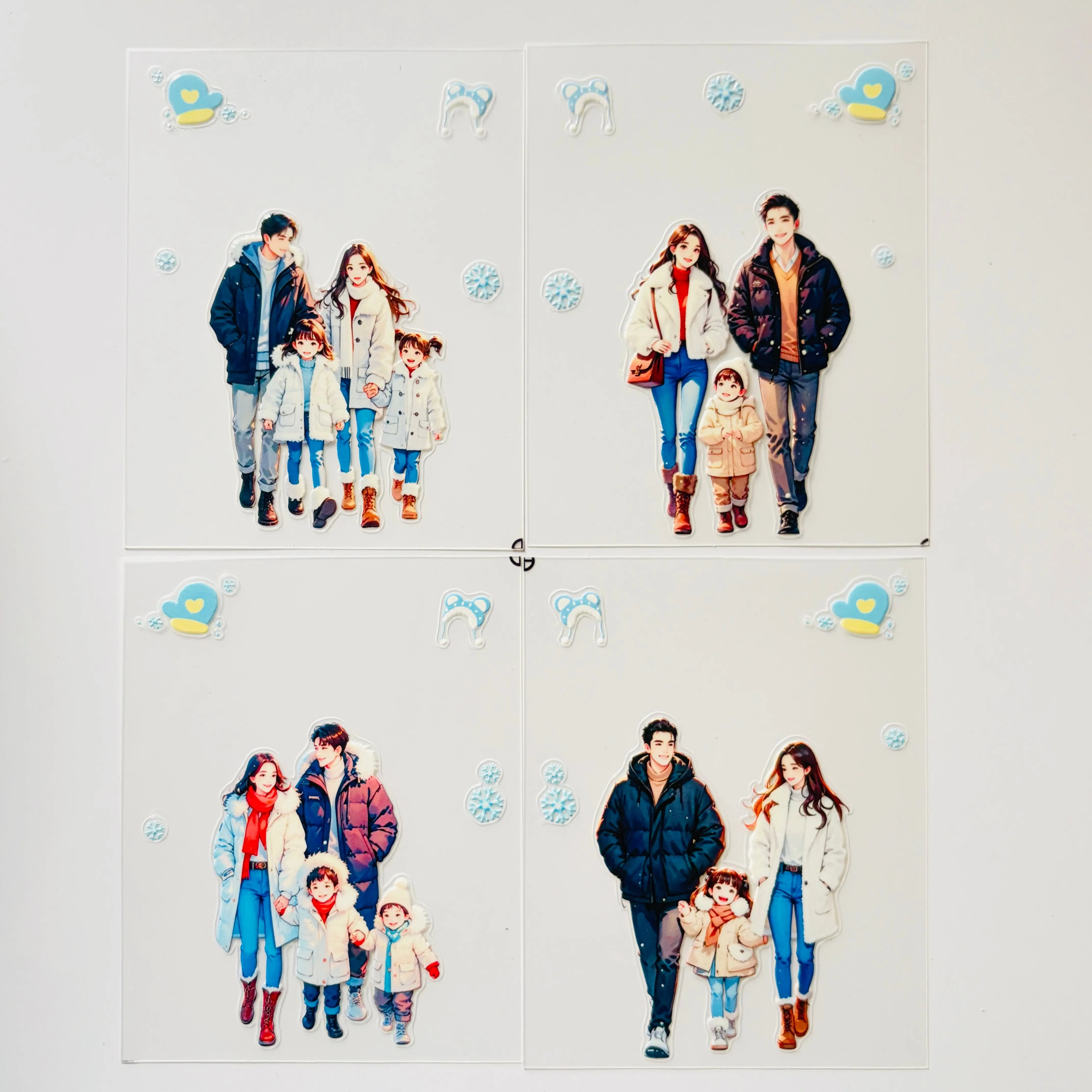 

10.20 New Family Friends Boys Girls Decoration Stickers for Scrapbooking Journal