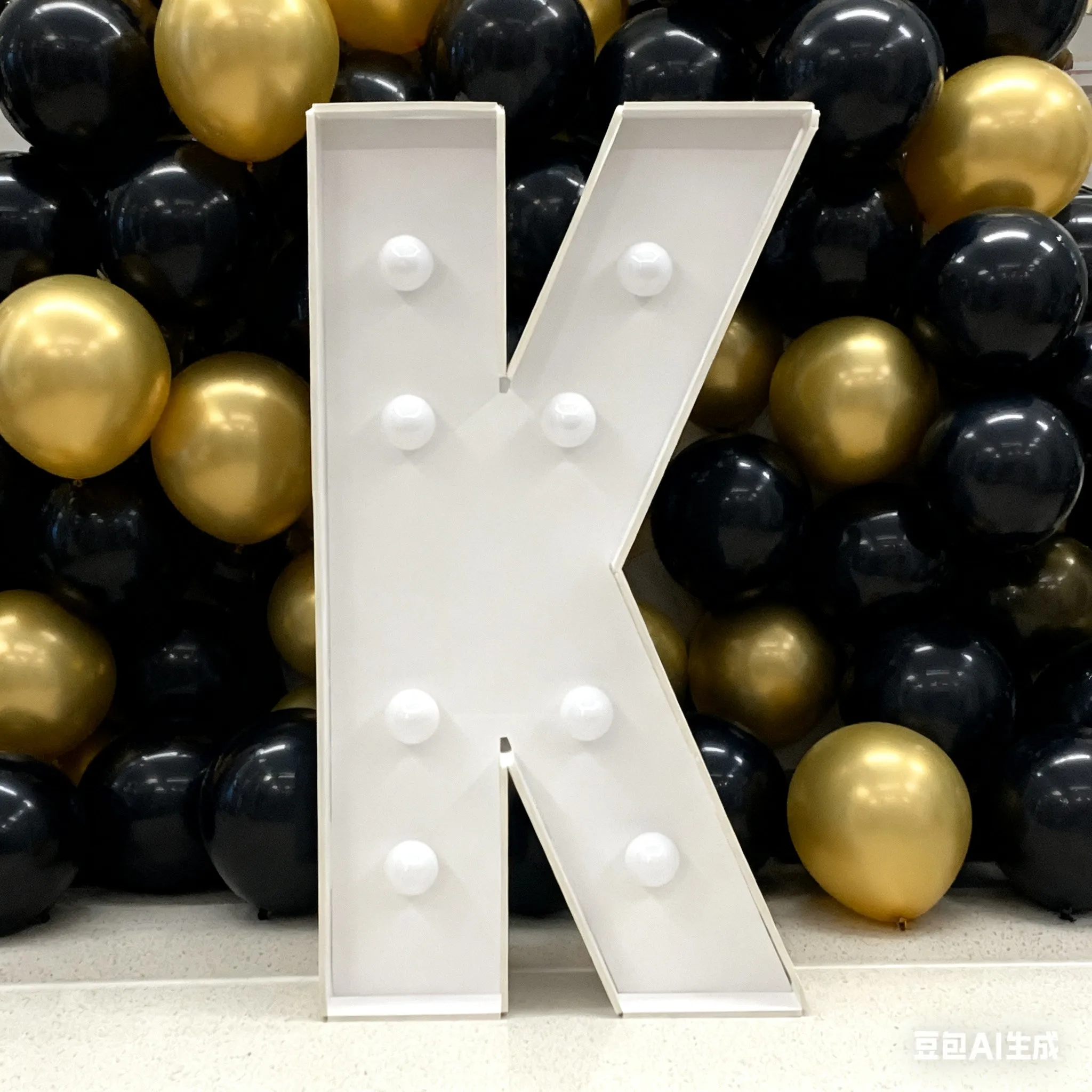 91,5 cm verlichte marquee letters, grote mozaïek marquee verlichting voor feestdecoratie, bruiloften, verjaardagen en jubilea.
