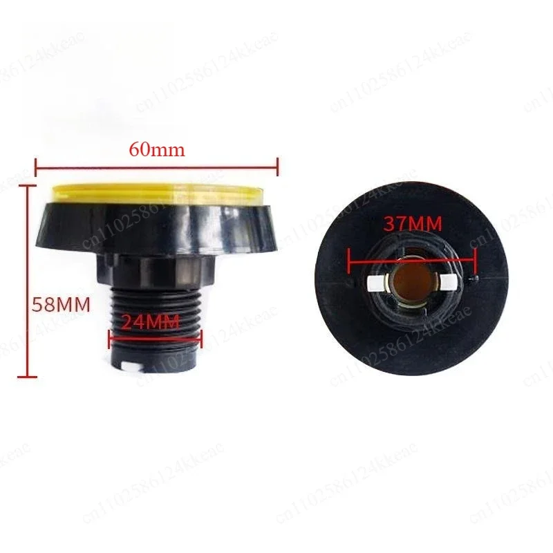 LED Illuminated 60MM Round Arcade Button, Beveled Edge Game Machine Push Switch – Wholesale Arcade Accessories