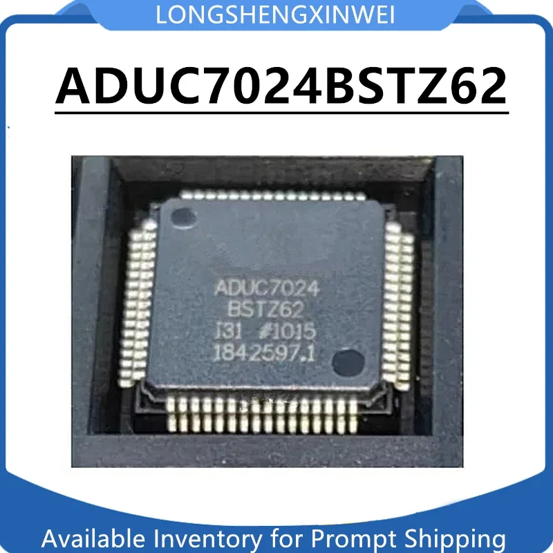 

1PCS New ADUC7024BSTZ62 ADUC7024 QFP64 Original Microcontroller Chip