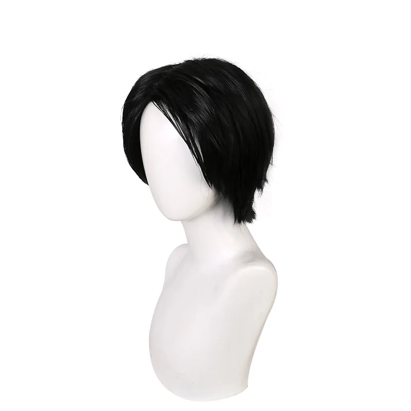 Jujutsu Kaisen's Yuta Okkotsu Black Side Part Short Hair Cosplay Wig