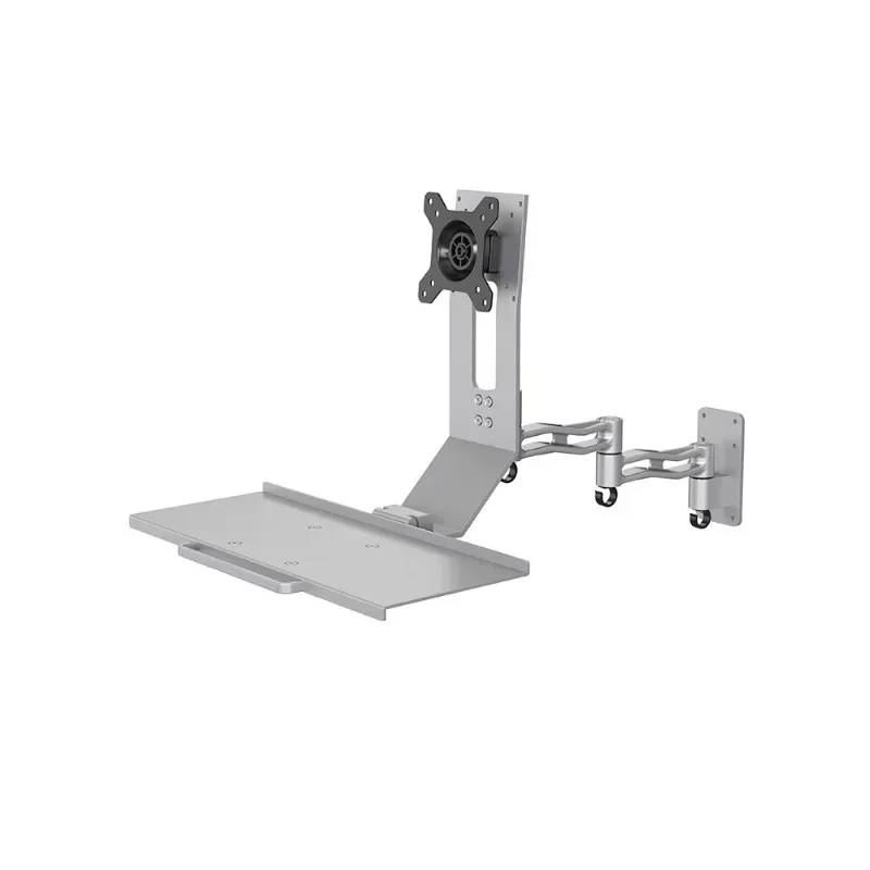 Industrial equipment bracket, computer display screen bracket, keyboard bracket, integrated wall-mounted telescopic  bracket