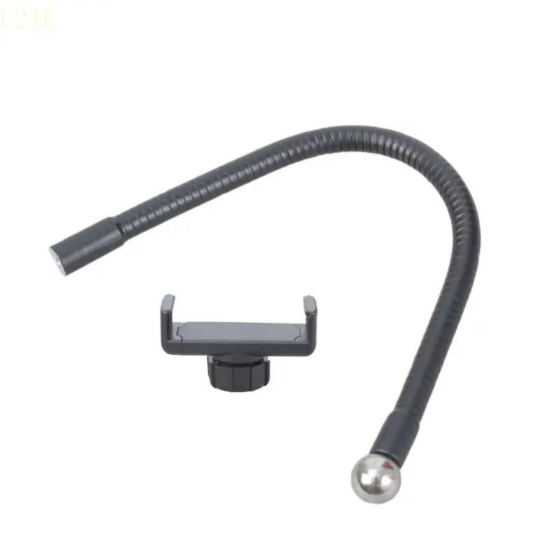 U2JE Bendable Smartphion Mounting Support Adapter Head Head Adapter для мобильного устройства 60-90 мм