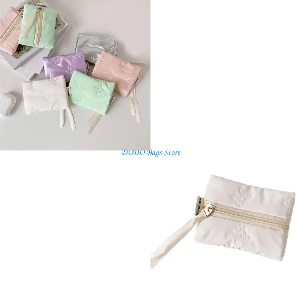 

Elegant Compact Purse With Secure Zippers Closure Holds Cards Cash For Pocket Bag Organization