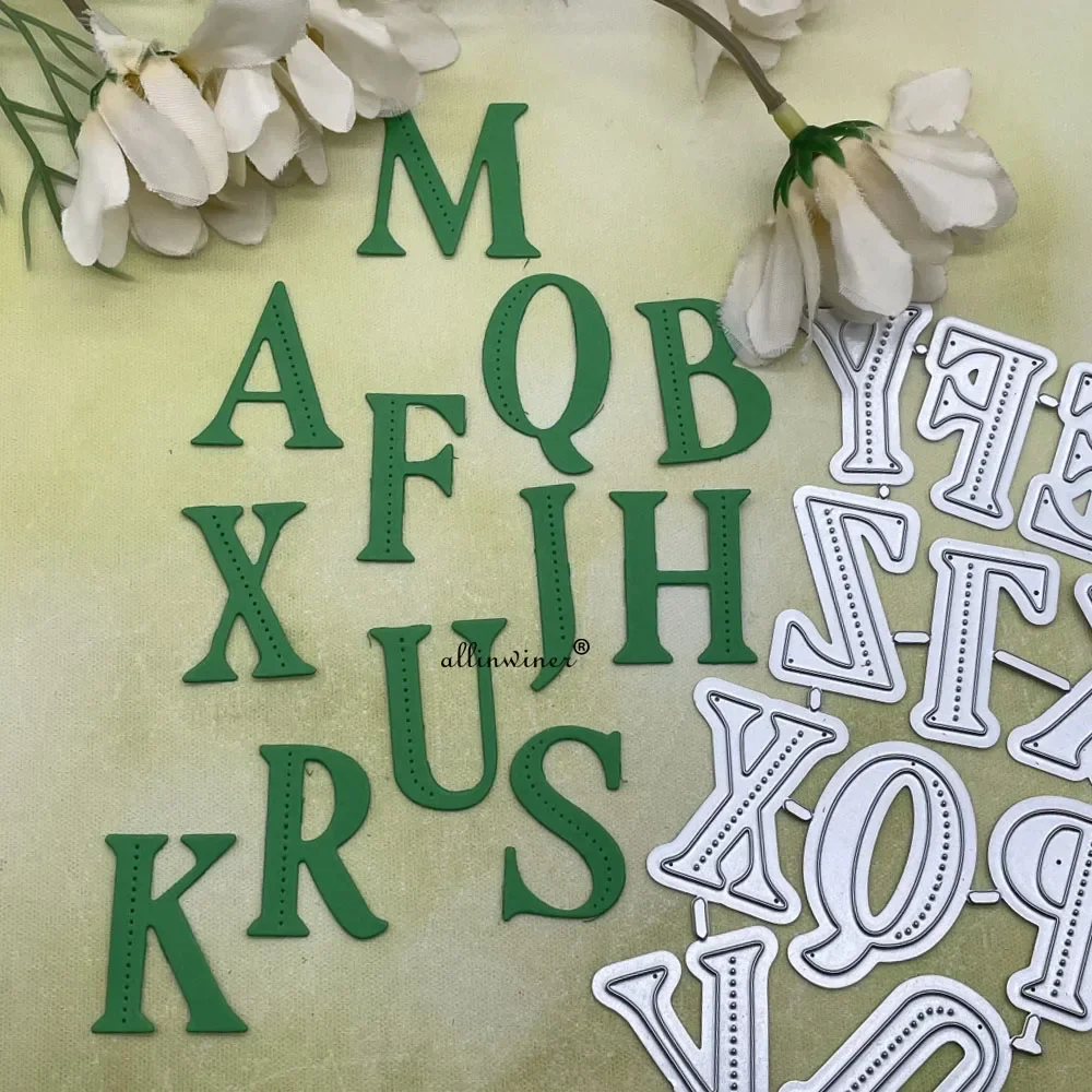 

Металлические вырубные штампы для декоративной вырезки букв, трафареты для скрапбукинга, изготовления открыток и бумажных изделий своими руками