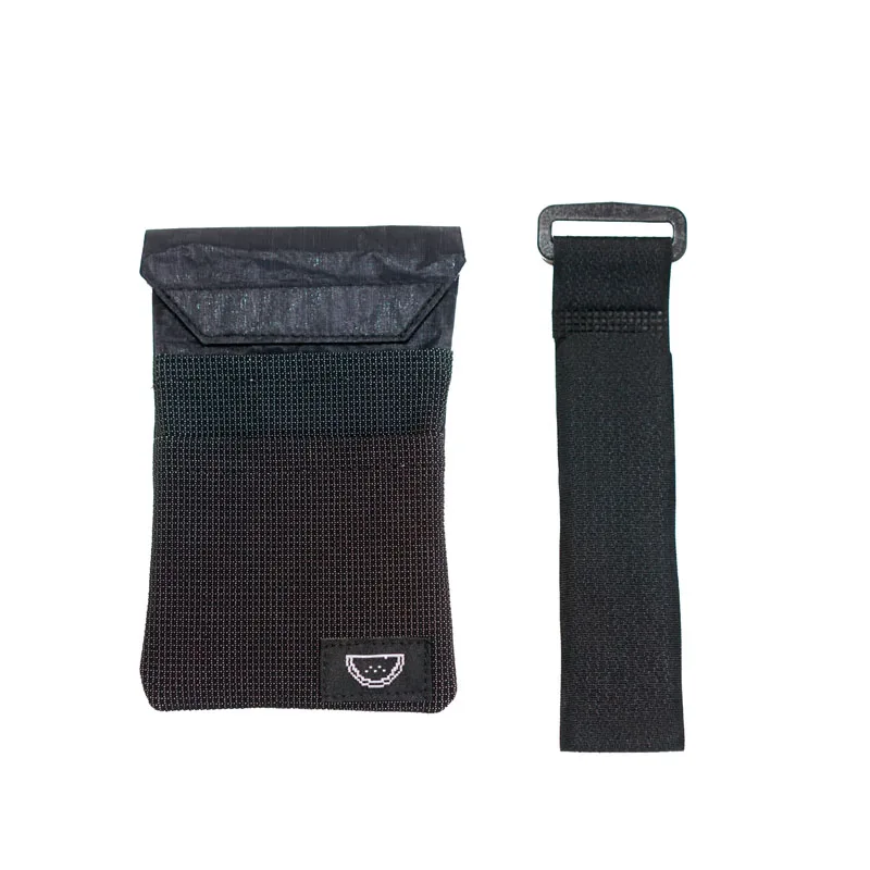 1PCS Ultra-Light DCF (Cuben) Storage Pouch Bike Saddle Seat Post Tool Bag Multi-Purpose Organizer for Cycling Hiking Travel