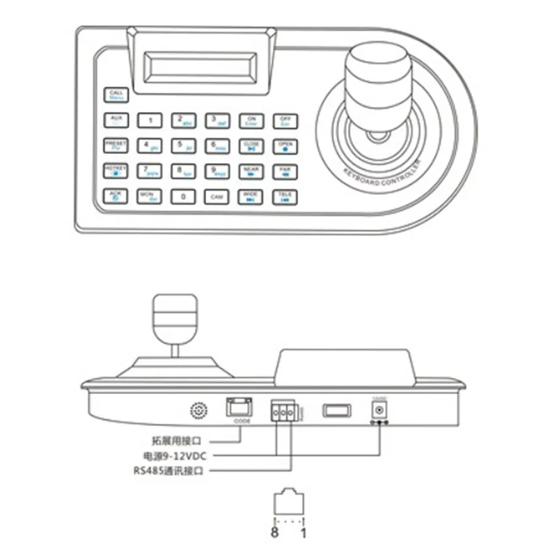 B63B-2X 3D Axis Joy…