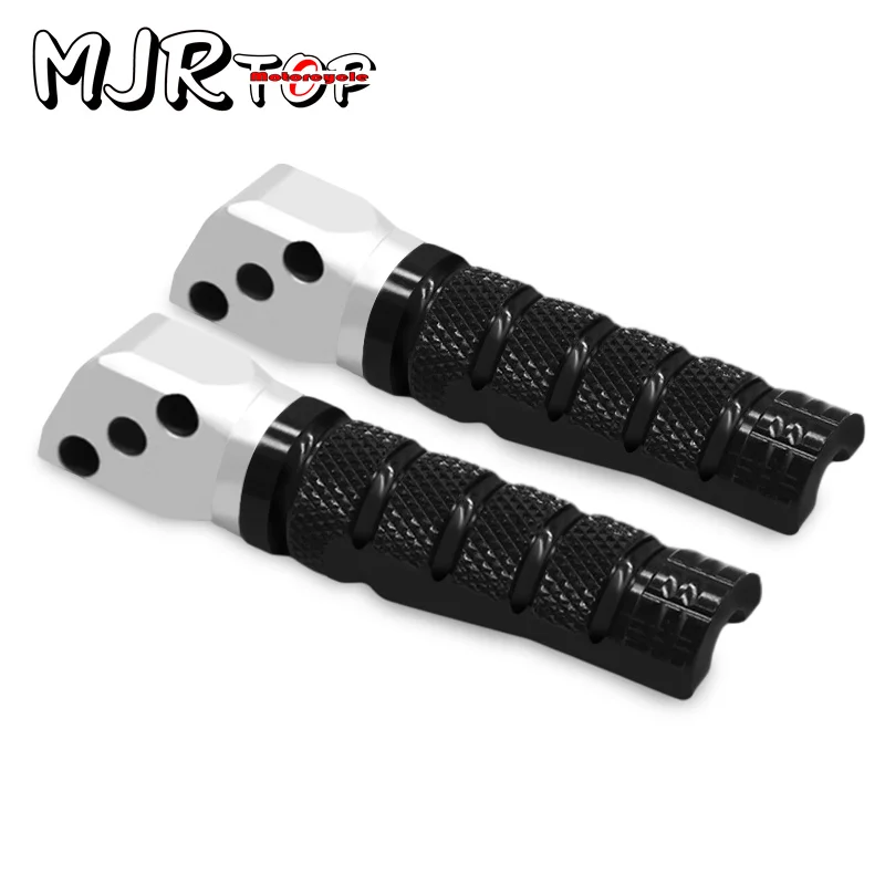 Motorcycle CNC Rear Passenger Foot Pegs Footrest Pedals For MT-07 MT-09 MT-10 R6 R3 R25 R15 TMAX530 560 FZ1 FZ6 FZ8 XJ6