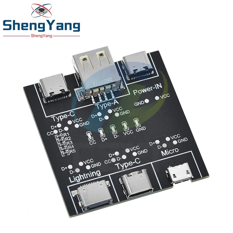 DT3 Data Cable Detection Board Type-C Micro USB C Cable Tester Short Circuit On Off Switching Diagnose Tool for iOS Android image 3