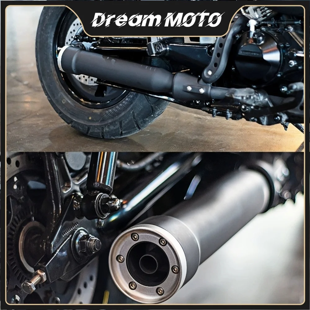 Выхлопная труба мотоцикла по индивидуальному заказу для аксессуаров глушителя мотоцикла Gv300S